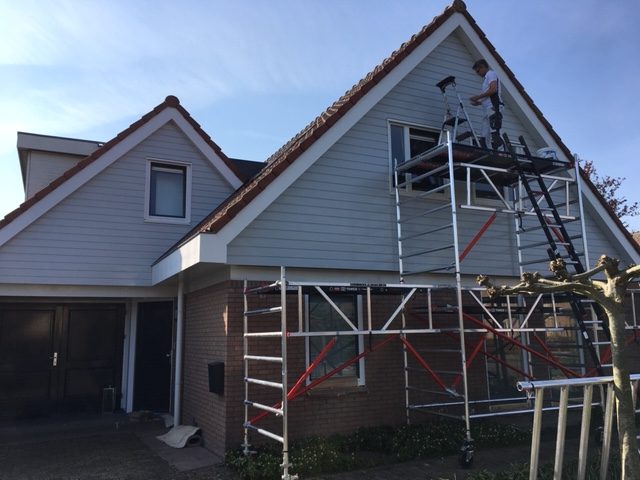 Schildersbedrijf Plug op locatie